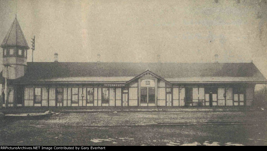 Wabash Depot - Forrest, Illinois - original view